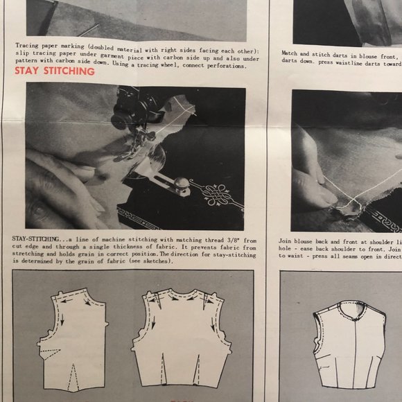 Vintage Advanced Demonstration Sewing Pattern - Picture 13 of 16